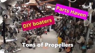 Don's Marine Salvage a D.I.Y. boaters heaven in St. Petersburg.