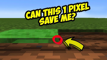 Can 1 PIXEL of SLIME BLOCK save me?