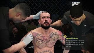 Rare footage of CM Punk winning in UFC