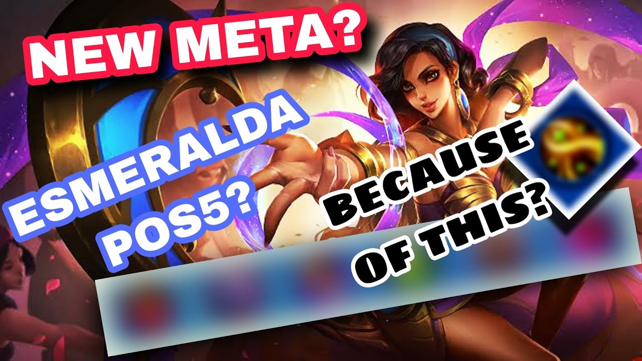 POS 5 ESMERALDA BECAUSE OF THIS TALENT & GAMEPLAY, IS IT WORTH? | MLBB