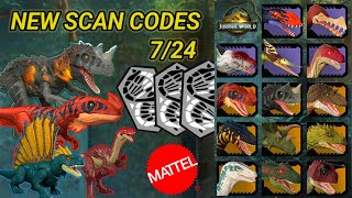 All Juric World Survival 2026 Scan Codes Part 1 724