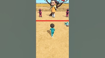 Squid Game K-Sniper Challenge 3D Android gaming#shorts