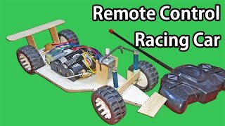HOW TO Make A Simple F1 RC Car | Remote Controlled Car at Home