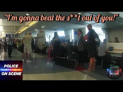 Man Challenges Passengers AND Police Before Crazy Airport Arrest! | Flying Friday