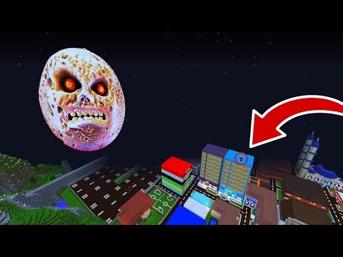 ŞEHRE KORKUNÇ AY GELDİ! 😱 - Minecraft