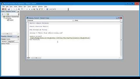 Running Access VBA Code in a Macro