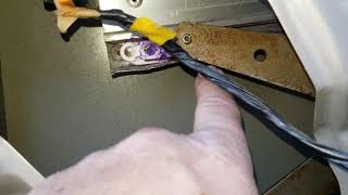 Buick Roadmaster window guide rail nylon pucks installation notes