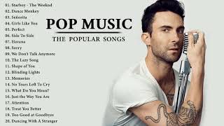 The Weeknd, Ed Sheeran, Maroon 5, Ariana Grande, Bruno Mars, Charlie Puth | Pop Songs 2020