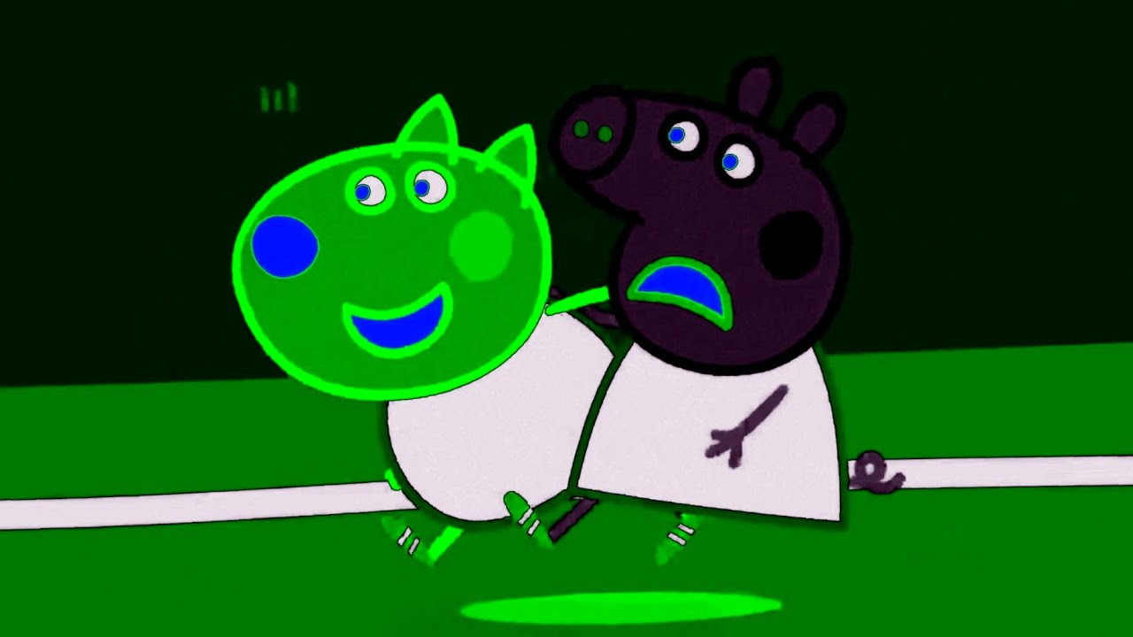 Peppa Pig Fell Down while running Sparta Pitch Sponsored by Gamavision Csupo Effects