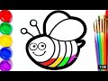 Bolalar uchun asalari rasm chizish _ Как нарисовать пчелу _ Drawing picture a bee easy for kids