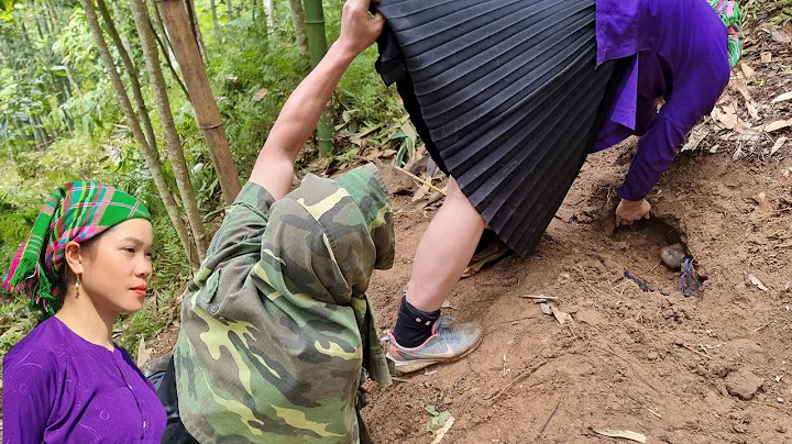 The girl went into the forest to look for moles, dig bamboo shoots and was harmed by bad guys 2024 - DayDayNews