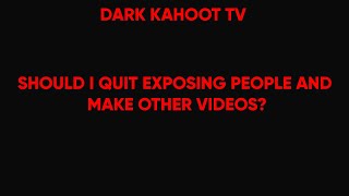 Should I Quit Exposing GoAnimate Users