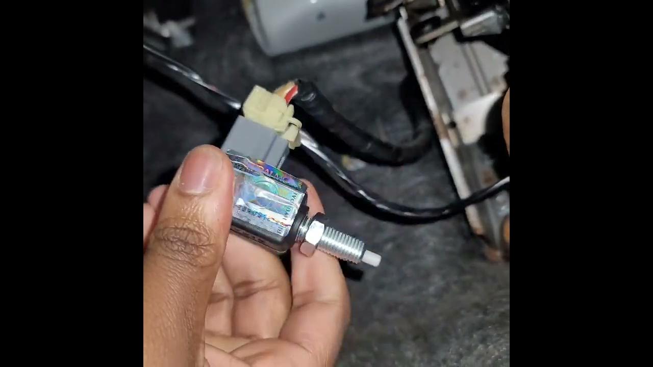 How to replace Brake Light Switch 2009 Hyundai Elantra YouTube