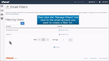 cPanel: How to Setup Email Filters
