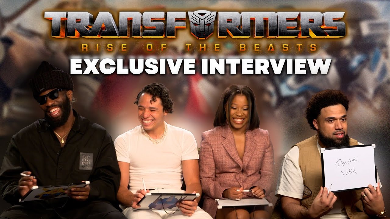 THE BIGGEST TRANSFORMERS FAN? With Tobe Nwigwe, Anthony Ramos, Dominique Fishback & Steven Caple Jr.