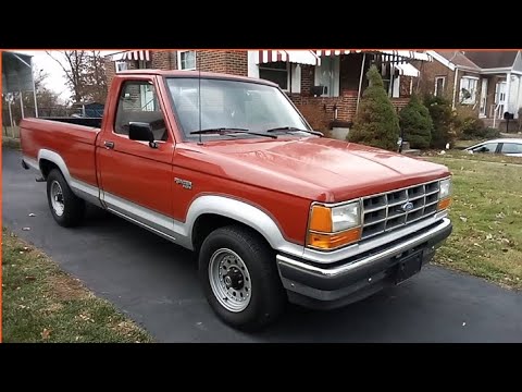 EXCEPTIONALLY CLEAN!!! 1990 Ford Ranger XLT, 2.3L, 2WD - In Depth ...