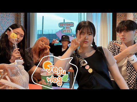 [VLOG] 제주도 1박2일 여행 브이로그🍊│뭔 여행이 먹다가 끝나네..