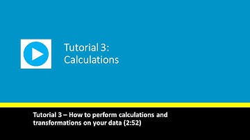 Analytics Canvas Tutorial 3 - Using blocks and creating data transformations
