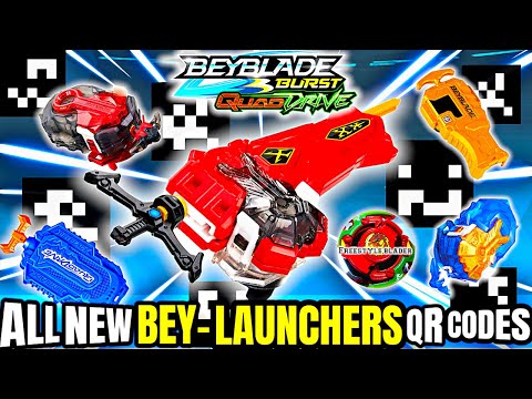 større skam Reparation mulig NEW LAUNCHERS QR CODES 2022 - Beyblade Burst QuadDrive App - UPDATED -  YouTube