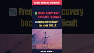⚡Why Power Grids Fail Top Causes Explained⚡#gridmind#smartgrids #Blackout#GridCollapse#cascadefail