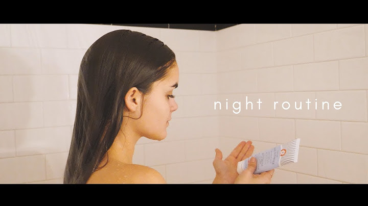 relaxing night routine | روتين ليلي مريح