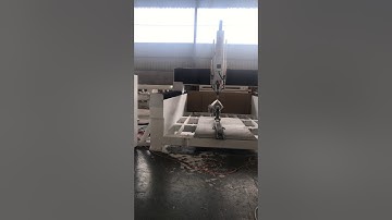 4 axis rotary 180 degree 9 kw Hsd spindle atc for 3d model making