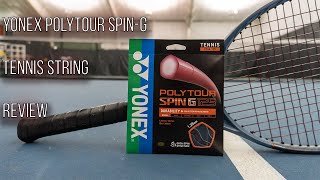 There is a disconnect here.... | Yonex PolyTour Spin-G Tennis String Review screenshot 5