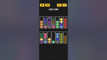 Ball Sort Puzzle Level 5789