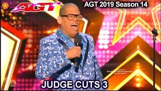 Greg Morton comic impersonator Favorite Movie Themes | America&#39;s Got Talent 2019 Judge Cuts