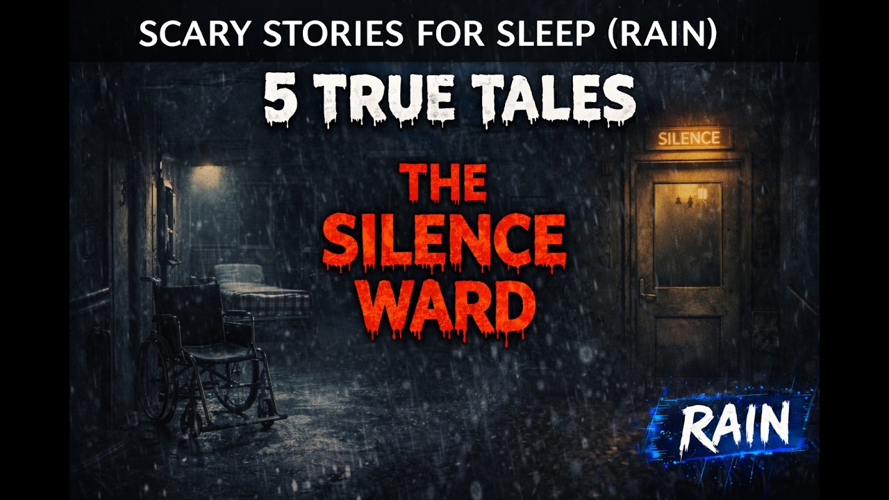 Scary Stories for Sleep (Rain) — 5 True Tales (The Silence Ward)