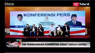 TKN dan BPN Komentari Debat Kedua Capres - Pemilu Rakyat 18/02