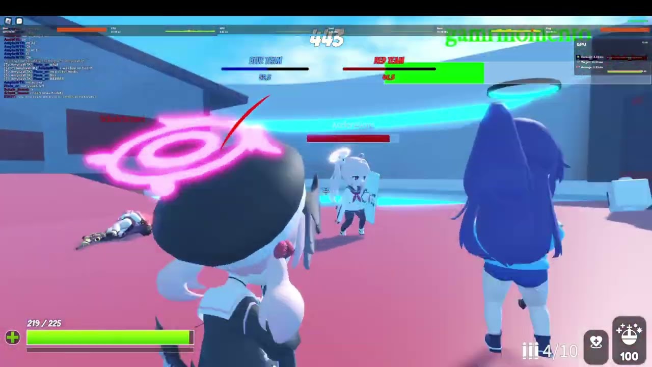 Roblox Blue Archive, 2v6 Koharu Yuuka strategy