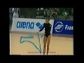 Yulia FURKALO (UKR) ribbon - 1995 Junior Europeans TF