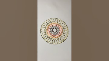 Mesmerizing ASMR Spiral Art! #art #shorts #spirograph #satisfying #trending #viralshorts #asmr