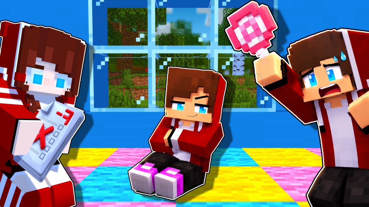 MaizenRe : JJ　Baby are a lot of work 🍼😈- Minecraft Animation [Maizen Mikey and JJ]
