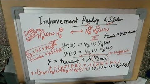 Valence Bond Theory by Dr.Anita Kothari B.Sc.I Paper I