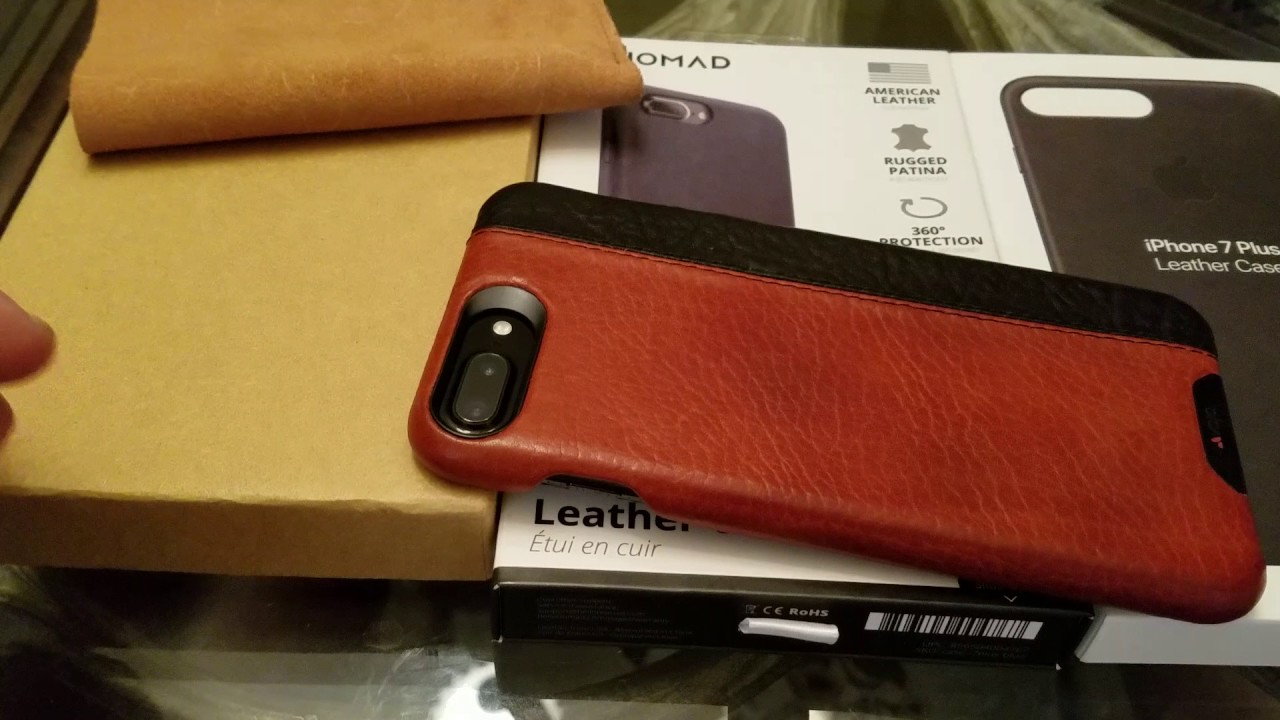 iPhone 7+ Leather Case Fight -- Vaja vs Nomad vs Apple