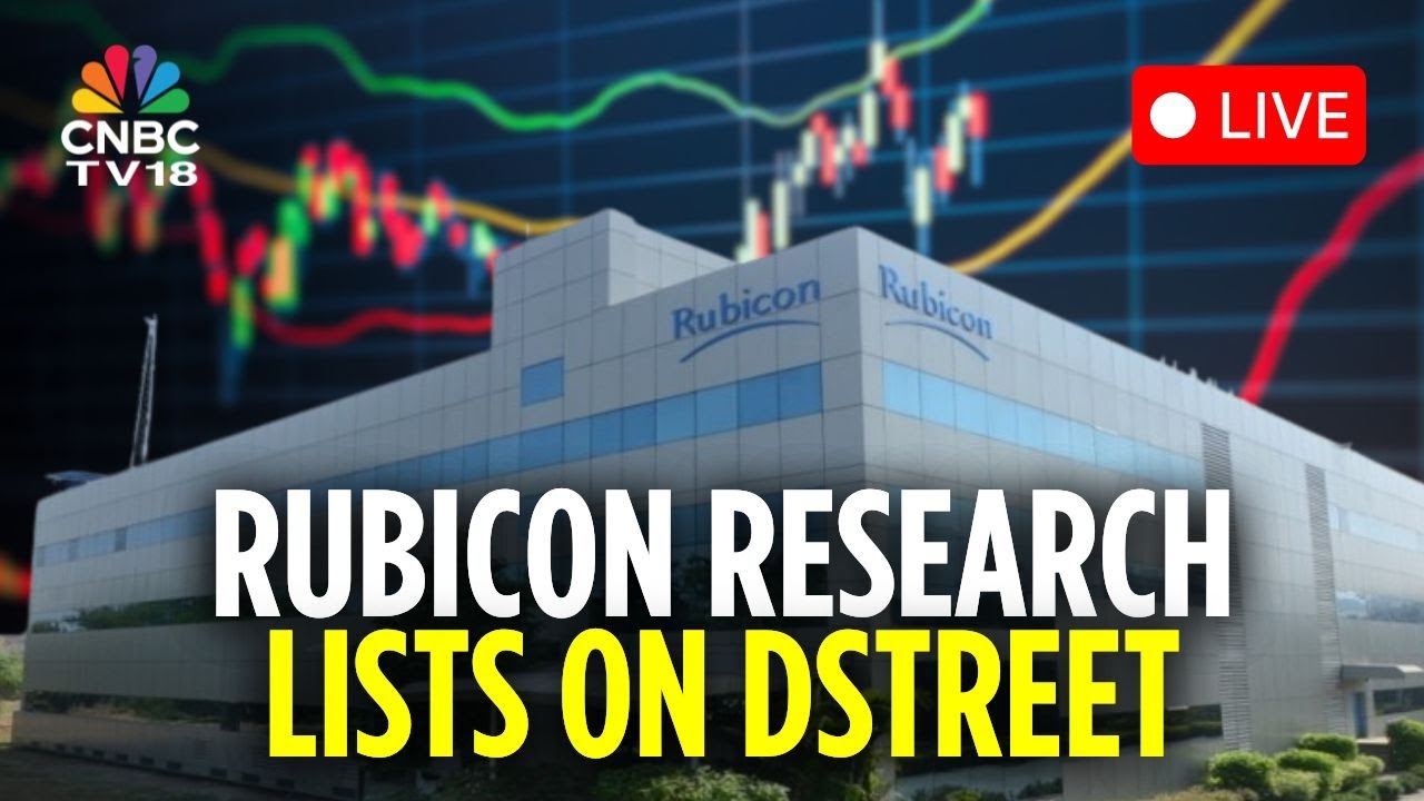 Rubicon Research IPO Listing | Shares Of Rubicon Research Lists On Dalal Street | D-St Debut | N18L