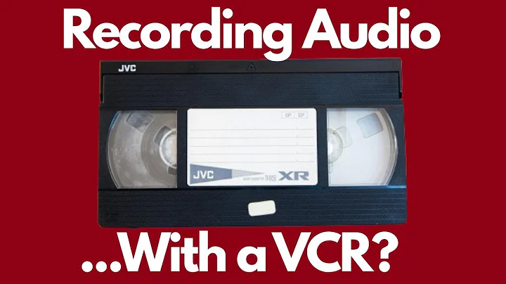 Why Would You Record Audio With A VCR?