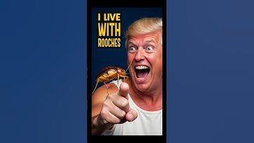 I Live With Roaches 🪳 ✓ (Ai Edition)#ai #chatgpt#aiart #trump #comedy #viralvideo