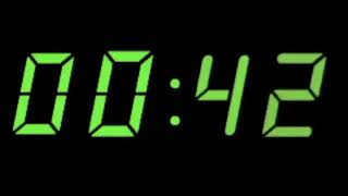 1 minute and 40 seconds Digital Countdown Timer (FREE TO USE)