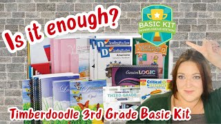 Is the Timberdoodle 3rd Grade Non Religious Basic Curriculum Kit enough ?