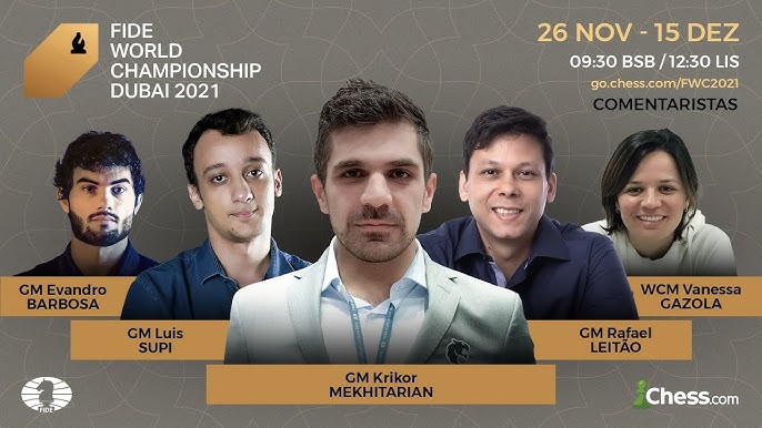 Campeonato Mundial de Xadrez Blitz da FIDE 2021 - Dia 1 / GM