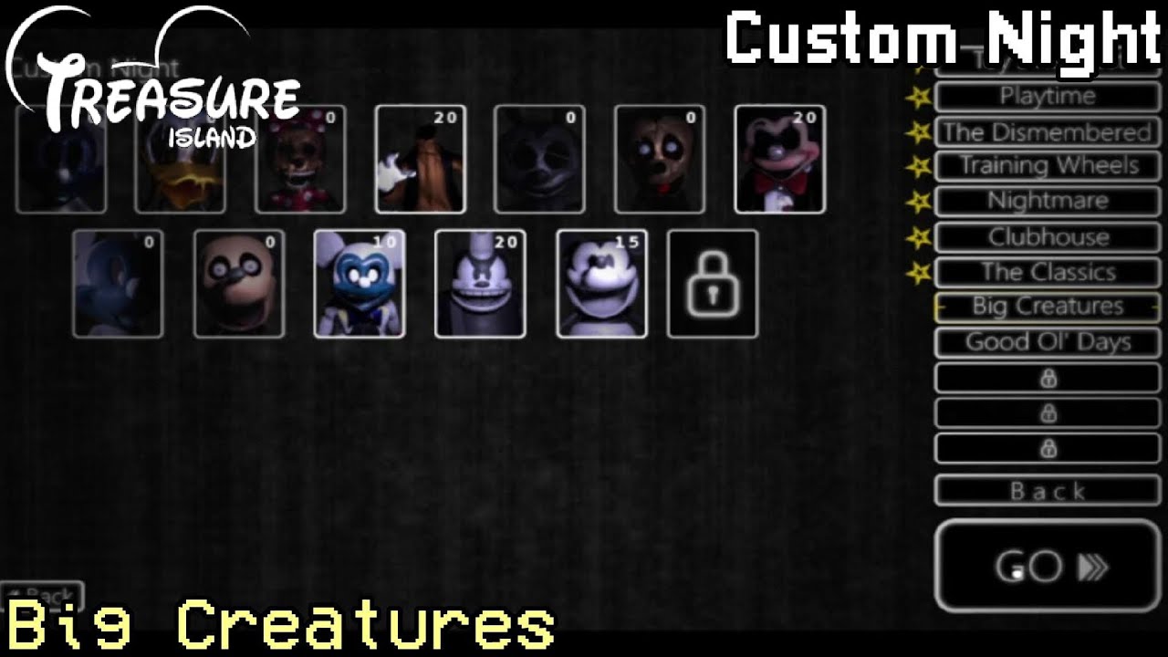 Fnati 2020 [Custom Night-Big Creatures]