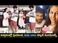 Tv actress Priyanka Naidu with her husband Madhu Babu cute moments