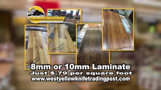 Discount Laminate Flooring 79 and 89 cent Flooring In Dalton GA at West Yellow Knife