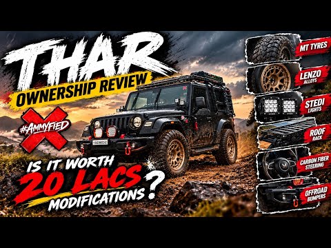 I Spent ₹20 LAKHS Modifying My Thar! 😱 Worth It?