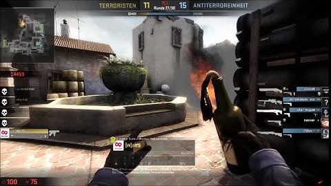 CounterStrike:GO Tec-9 1v5 Clutch