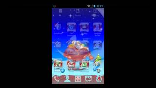 Lovely Santa Theme With Good-Looking Icon pack For Android Homescreen screenshot 4
