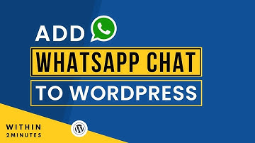 How To Add Whatsapp Chat To WordPress Website Free 2025 | Join Chat WordPress Plugin